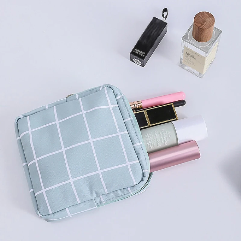 Fashion Women's Small Cosmetic Bag Travel Mini Sanitary Napkin Storage Coin Money Card Lipstick Wallet | Дом и сад