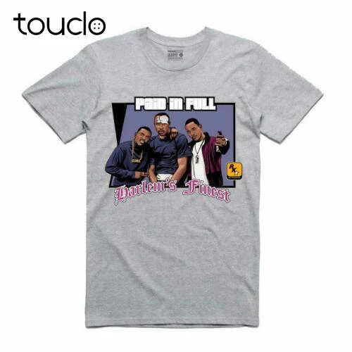 

BRAND NEW Streetwear on Demand PAID IN FULL GREY Tee Shirt SMALL-3XLARGE