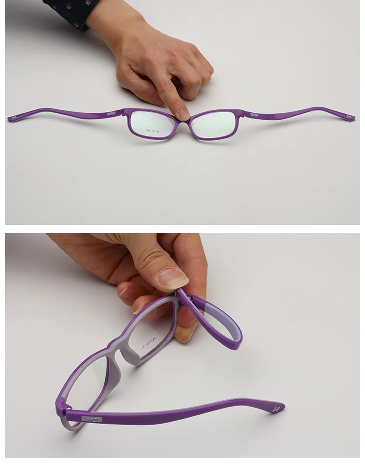 Оправа для детских оптических очков tr90 гибкие безопасные очки девочек и