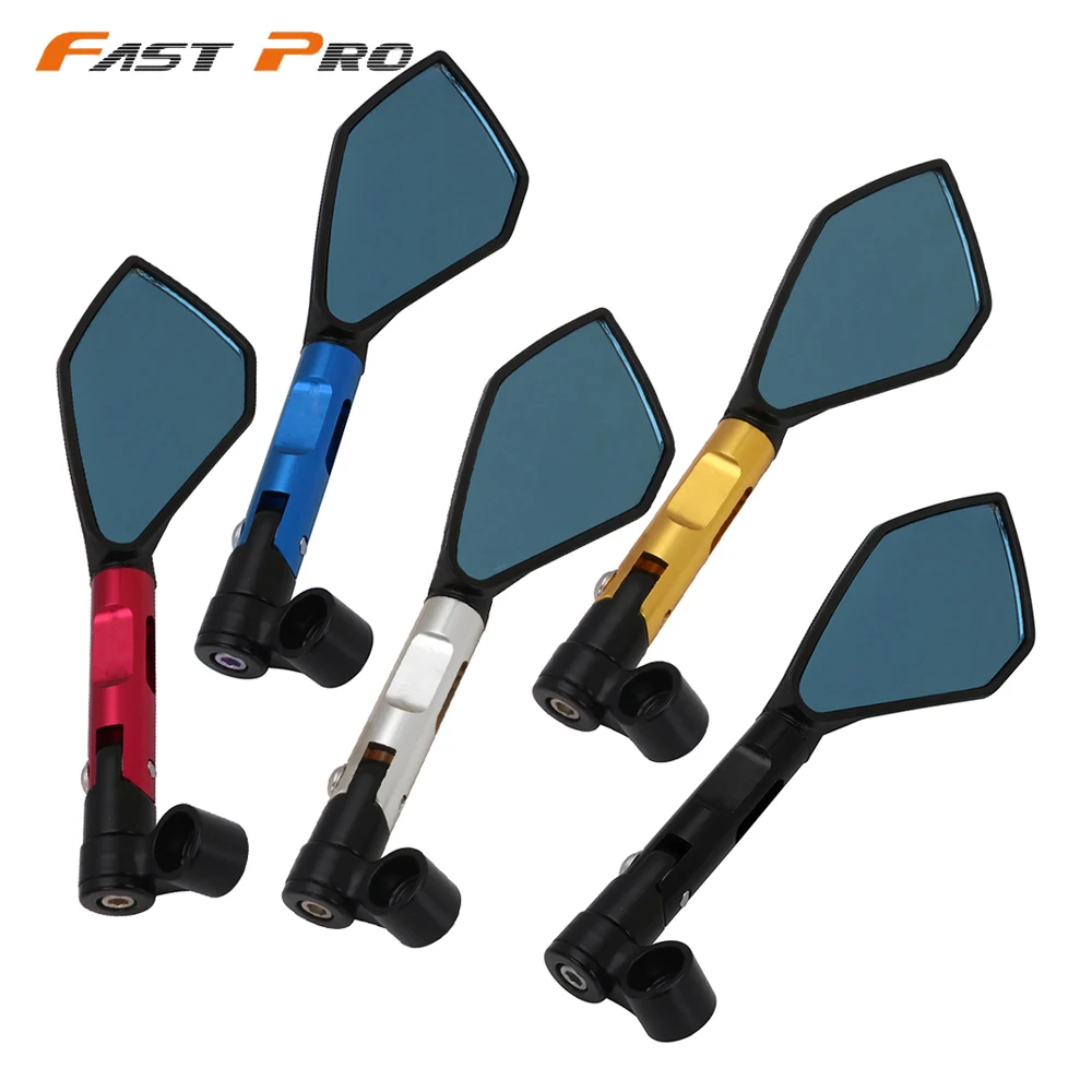 Универсальный мотоцикла с ЧПУ красные золотые синие боковое зеркало заднего