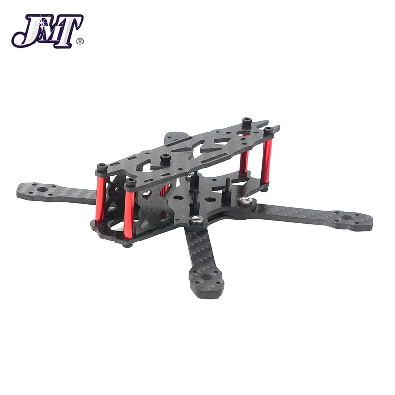 JMT FS135 135 мм Колесная база Мини FPV Рамка комплект из углеродного волокна CF стойка