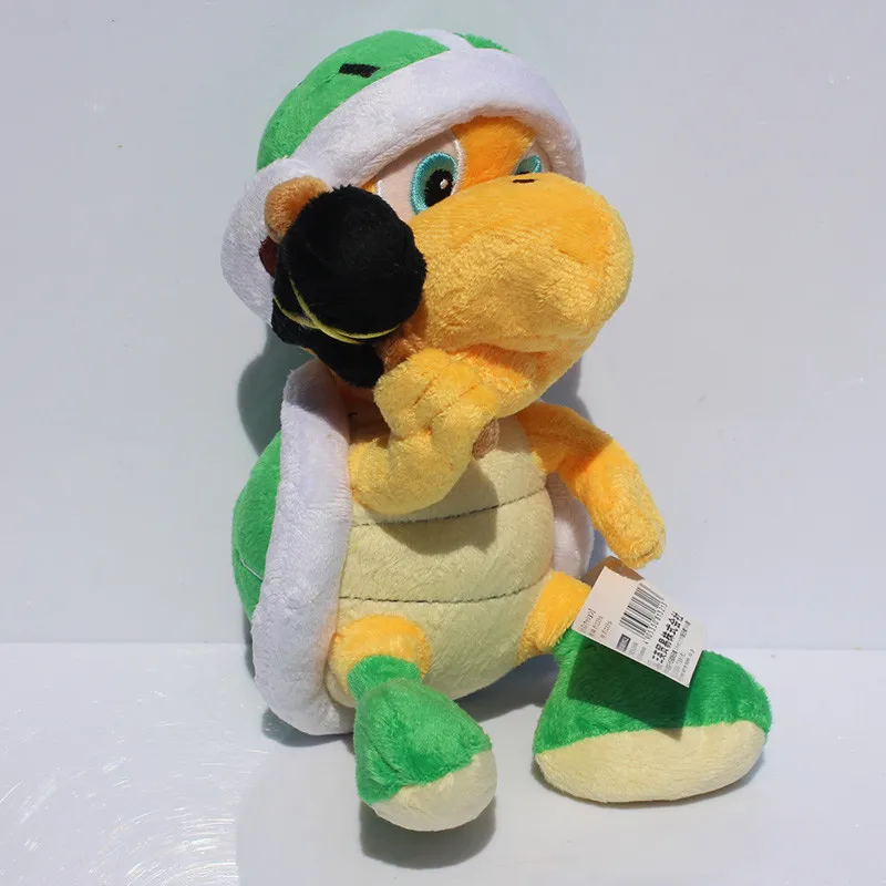 20CM with hammer Супер Марио Broser JR 3D Land Bone Kubah Koopa Dragon Темный боусер Kamek Waluigi Wario Lemmy Morton Roy Bully Odyssey плюшевые игрушки - Цвет: 20CM with hammer