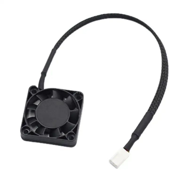 

R2LB DC 12V 3pin 0.18A Brushless USB Connector PC Fan Heatsink Exhaust Cooling Fan Replacement with 23cm Cable 40x40X10mm