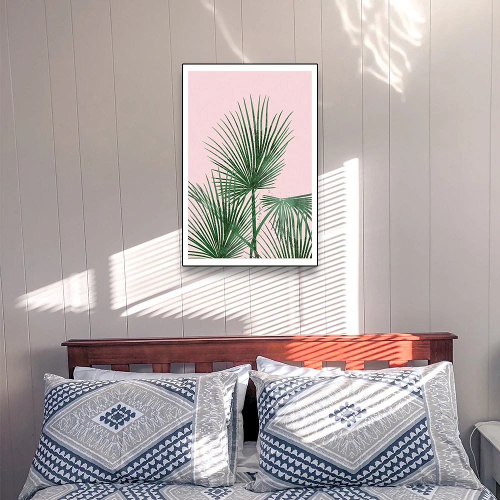 

Cassisy Canvas Painting Green Plant Water lilies Posters and Prints Decorative Wall Pictures for Living Room Home Decoration