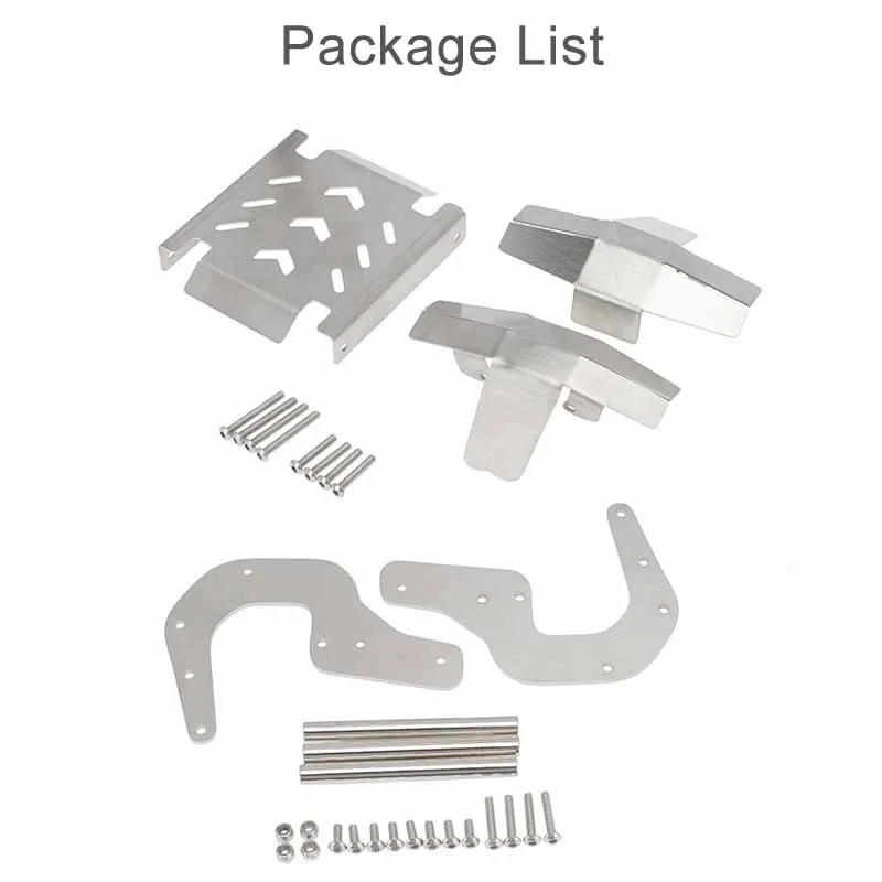 Бронированная защитная пластина шасси + передний комплект для бампера LOSI LMT 4WD