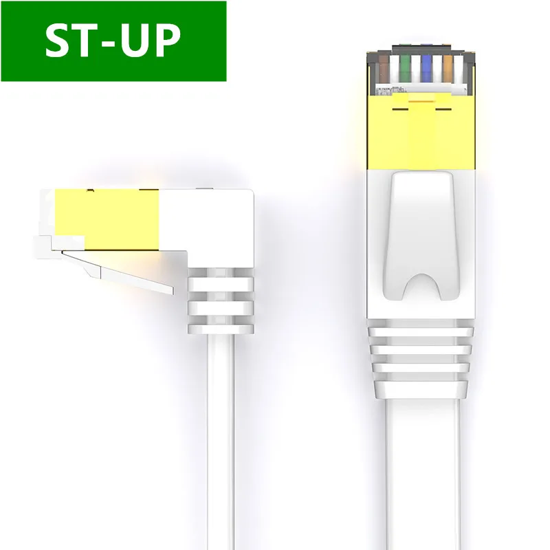 Ethernet-Кабель CAT 7 плоский сетевой кабель RJ45 Cat7 1 м 2 3 5 10 RJ 45 Соединительный шнур
