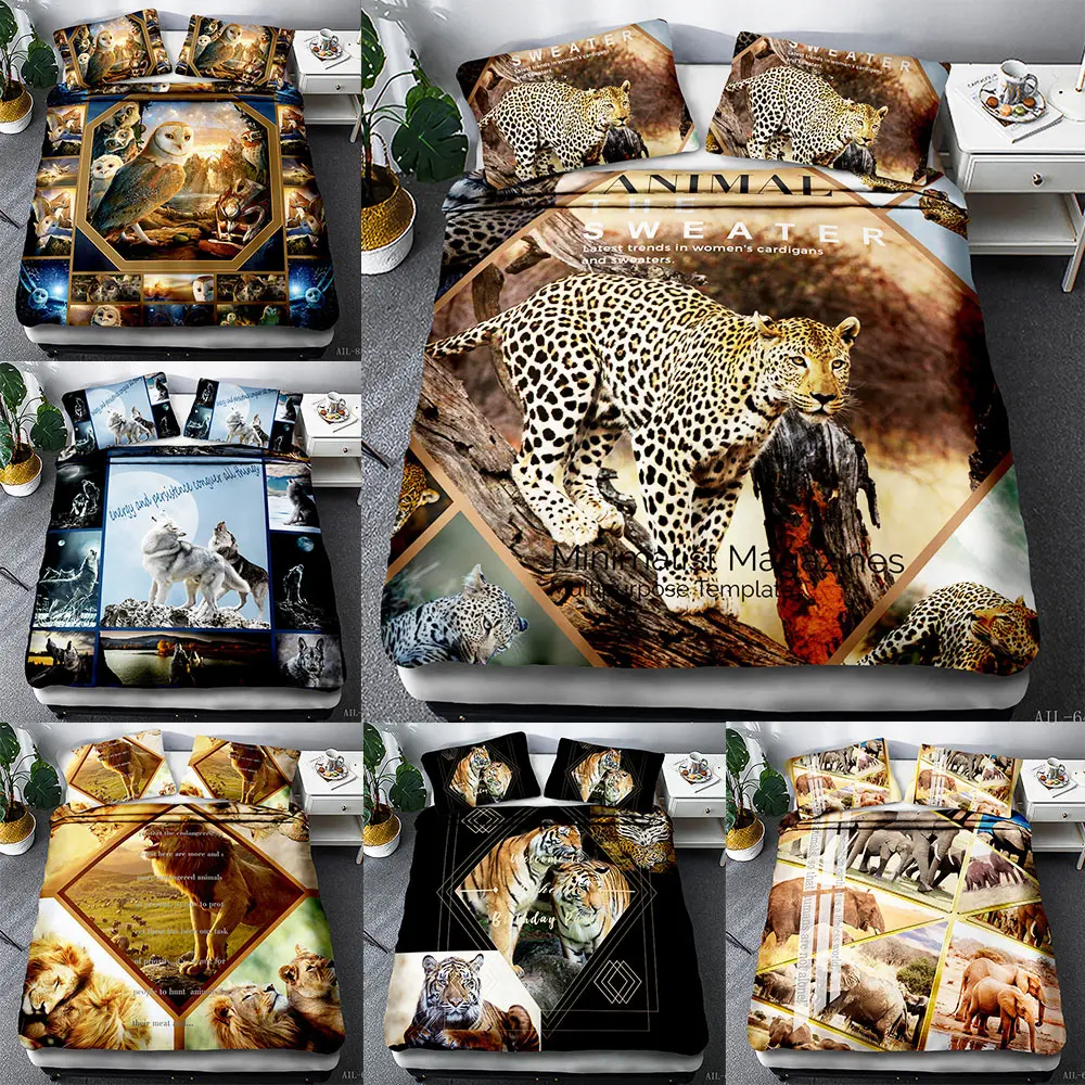 

3d Sea Turtles Printed Bedding Set Tortoise Duvet Cover Marine Animal Home Textiles 2/3PCS Cartoon Beauty Bedclothes