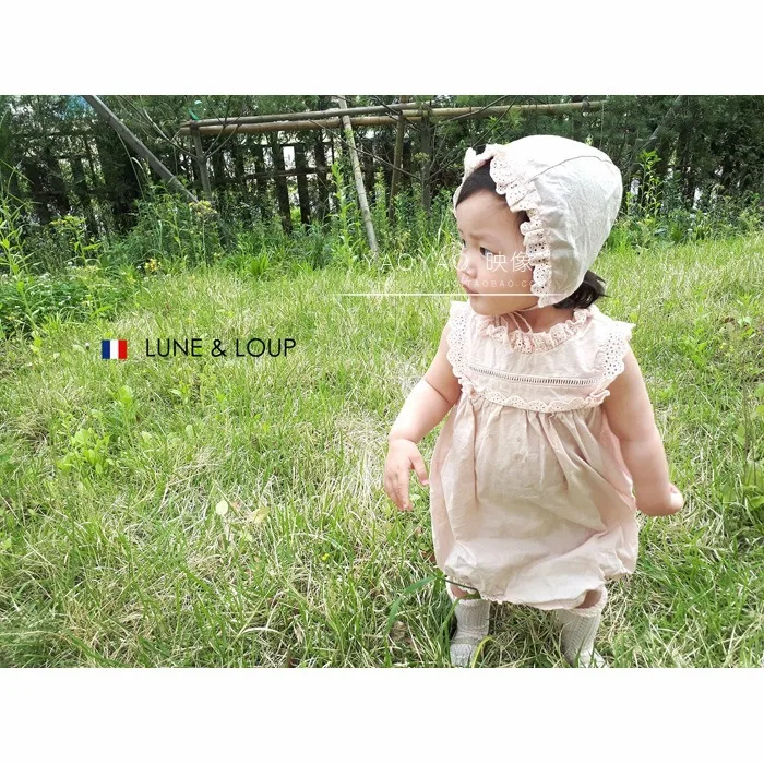 

New 2019 Baby Bodysuits Pure Cotton Breathable Crawling Suit For Summer Infants Girls Baby Girl Clothes Rompers