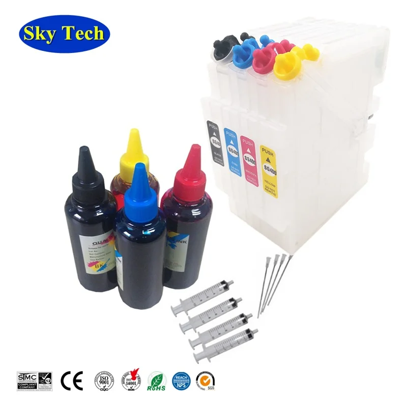 SG400 and Ink SG400 многоразовый чернильный картридж+ сублимационные чернила Ricoh. Для принтера Ricoh SG400 - Color: SG400 and Ink