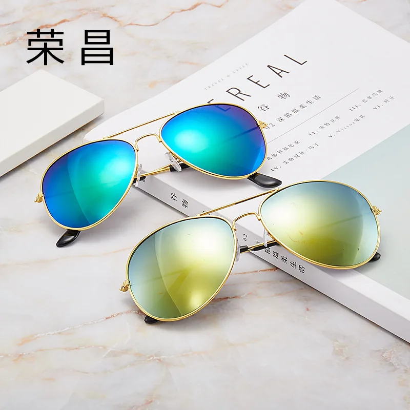 2020 Классический Стиль Солнцезащитные очки 3025 Цвет Ретро металлическая оправа