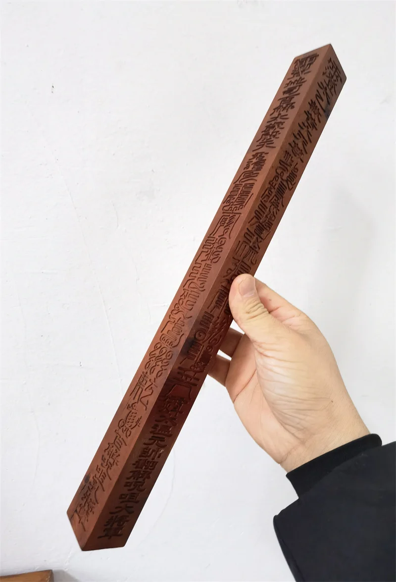 Квадратная линейка Taoist шесть небесных мастеров молния дерево Jujube волшебное