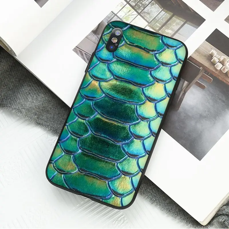 A14 MaiYaCa, змеиная кожа, аксессуары для телефона, чехол для iPhone 11 Pro XS MAX XS XR 8 7 6 Plus 5 5S SE - Цвет: A14