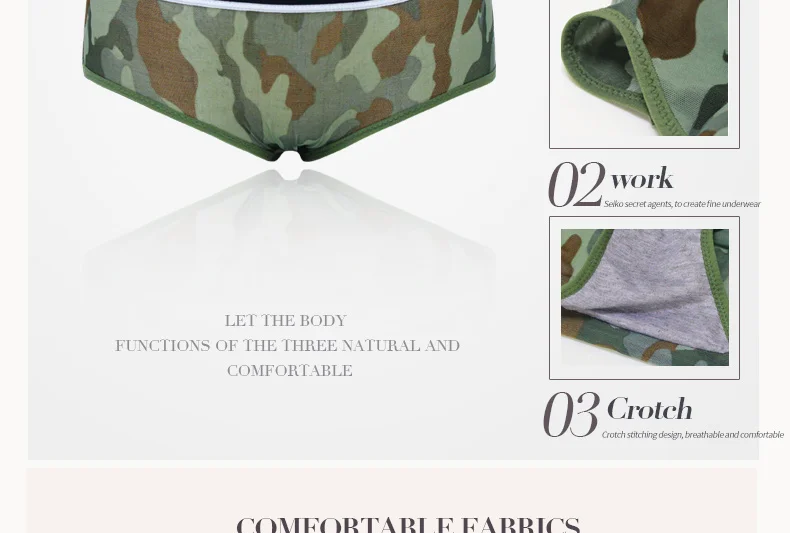 PAERLAN Sexy Bra Sets No Trace Vest-style Chest Gather Sexy Lingerie Front Buckle Without Steel Ring Green Camouflage Female