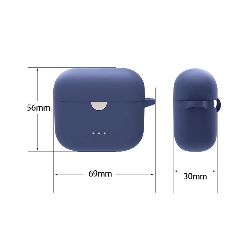 

Soft Silicone Protective Cover Shell Anti-fall Earphone Case For-Anker -Soundcore Liberty Air 2 Wireless Earbud