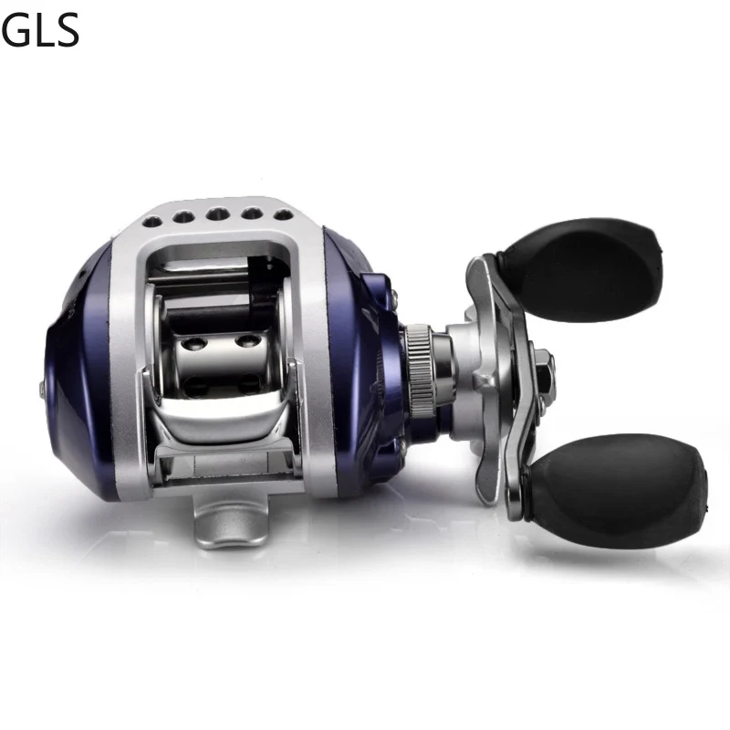 6 + 1BB металлическая левосторонняя/правая Рыболовная катушка супер легкая