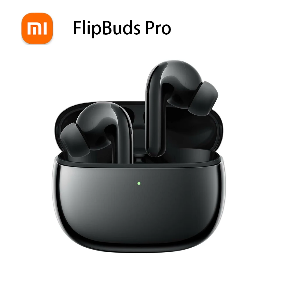 

Новинка 2021, беспроводные шумоподавляющие наушники Xiaomi FlipBuds Pro, Bluetooth 5,2 TWS гарнитура с микрофоном и голосовым управлением