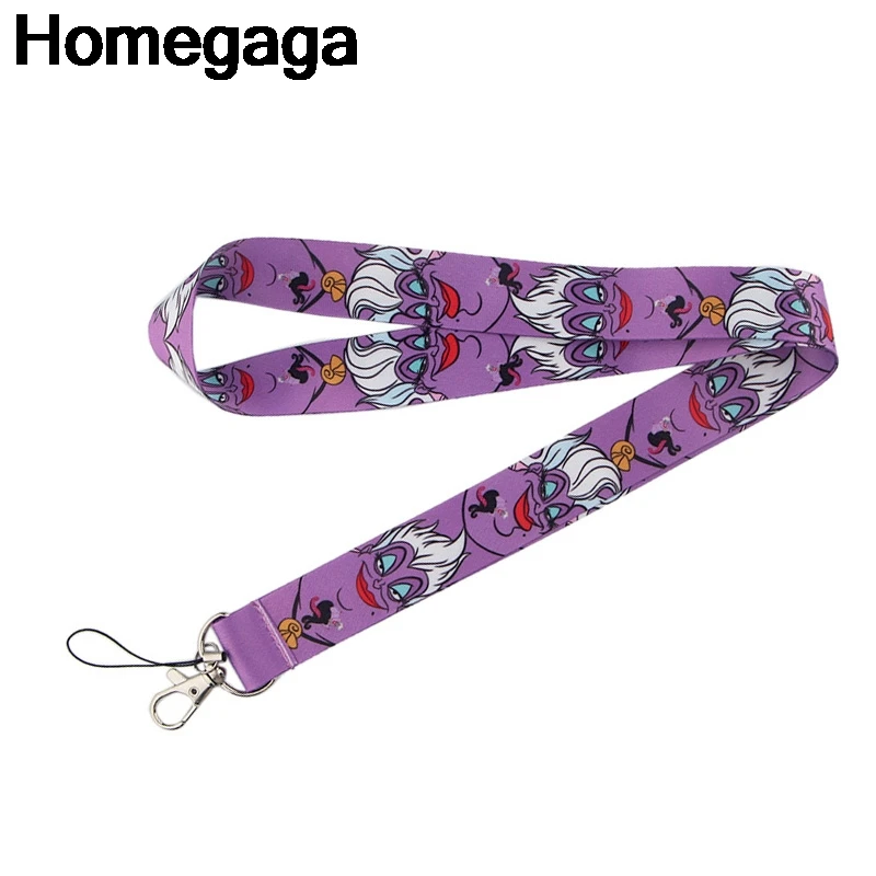 Homegaga Ursula Lanyards ремешок на шею ткань id бейдж держатели для телефонов ожерелье аксессуар для брелок для ключей держатели тесьма ленты D2361