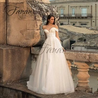 glittery sweetheart a line wedding dresses backless lace appliques ruched tulle bridal gown vestidos de novia robe de mari%c3%a9e