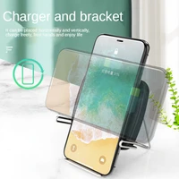 2021 upgraded wireless charging station qi certified fast charging dock stand compatible with iphone11 proxsxr812samsung