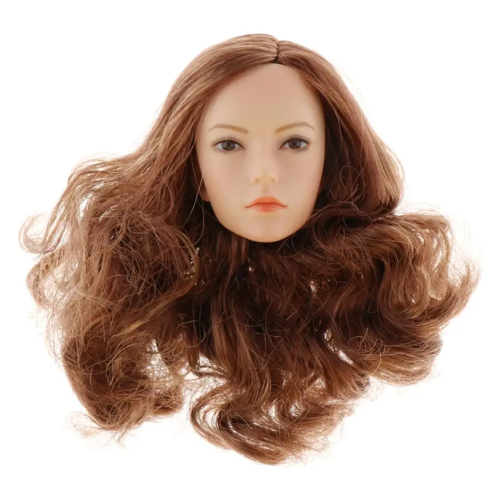 1/6 масштаб Большой бюсты бесшовные женского тела головы лепить для детей