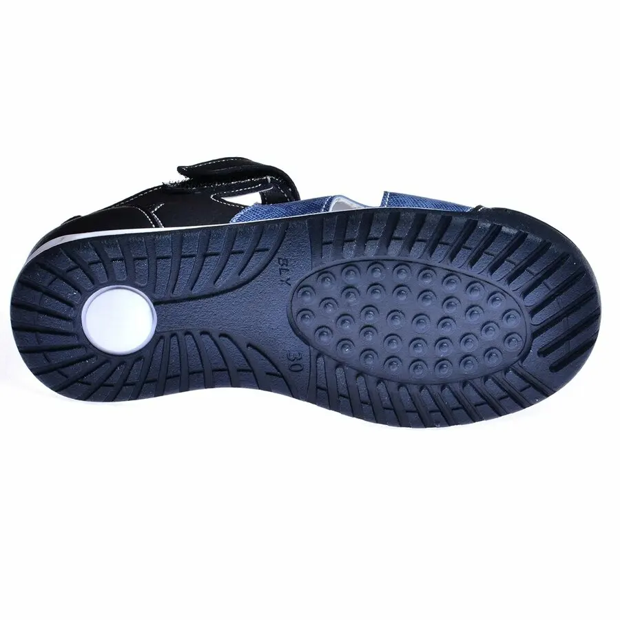 

Cute Bebe Kiko Lf 2418-23 Orthopedic Boy Shoes Sandals Blue Black