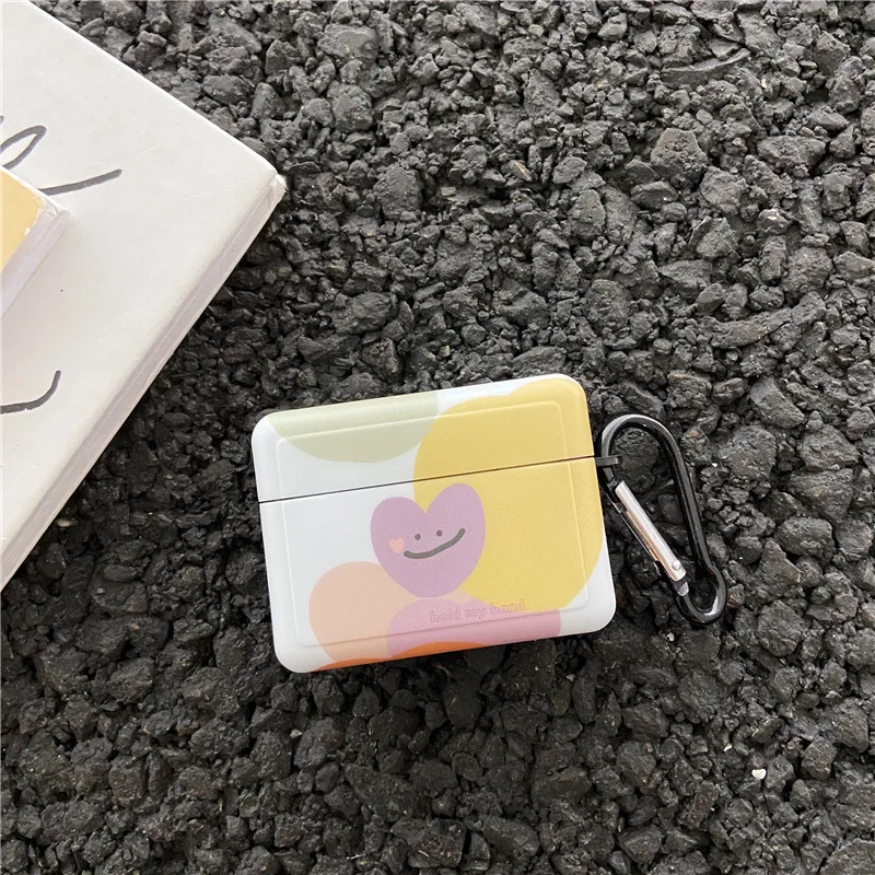 

Earphone Case For Airpods Pro Case Lovely Smile Headphone Case for Apple Air Pods 2 Earpods Protective Cover