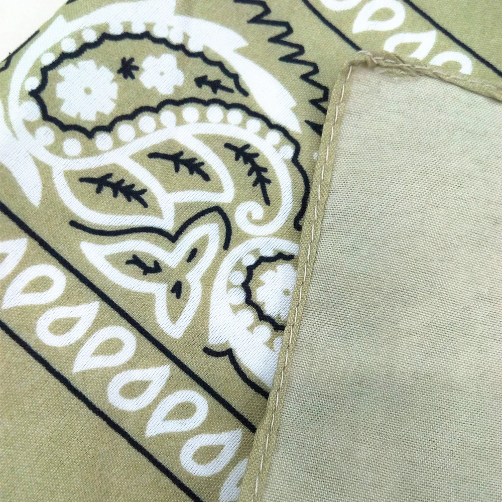 Бандана для мужчин и женщин повязка на голову в стиле хип-хоп запястье