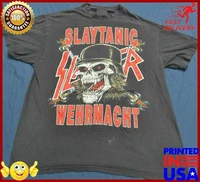 rare 1989 slayer slaytanic wehrmacht tour shirt world sacrifice grindcore death