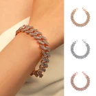 Браслет-цепочка Женский, толстая, в европейском и американском стиле