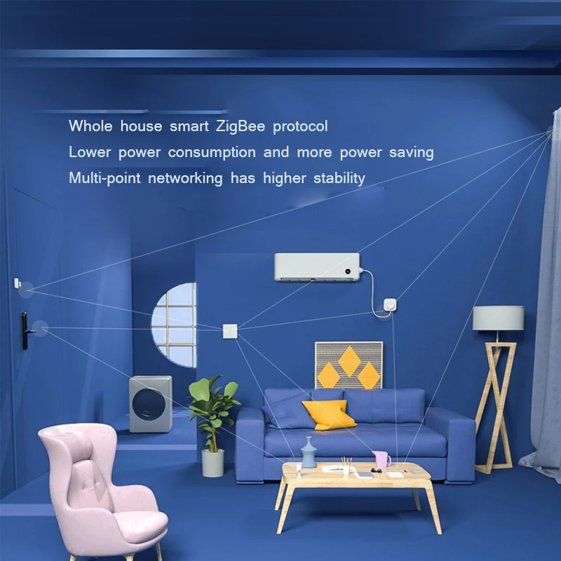Беспроводной датчик температуры и влажности Aqara zigbee гигрометр термометр mijia для