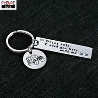 key chain drive safe car keychain for couples men boyfriend off road driver stainless steel keyring jewerly gift keyring
