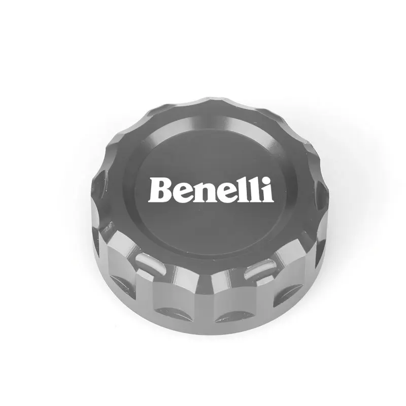 Цилиндрическая чаша для моторного масла для Benelli TNT300 мотоцикл Задняя Тормозная жидкость резервуар Крышка Мото Аксессуары мотоцикл части - Цвет: Темно-серый