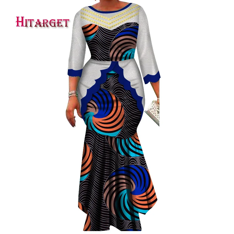 Женское платье туника в африканском стиле модель WY3366 большого размера 6xl на