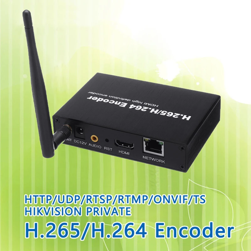 H.265 H.264 HDMI видео аудио Wifi кодировщик IPTVs RTSP RTMP ONVIF HDMI кодировщик H265 для потоковая трансляция в прямом эфире