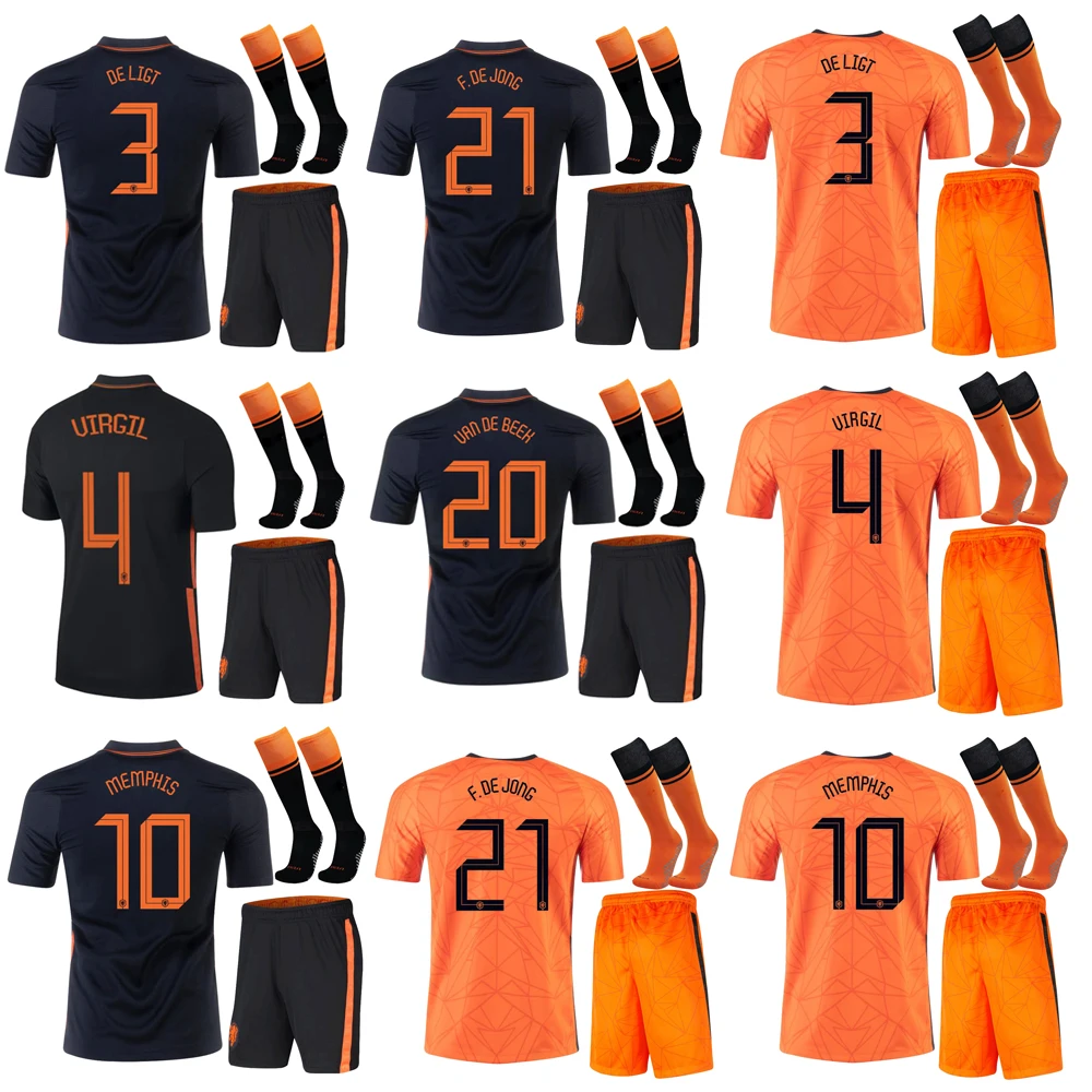 

Nederlands Elftal KIDS 2020 2021 FOOTBALL Children SHIRTS SOCCER JERSEYS DUTCH NATIONAL TEAM UNIFORMS VOETBAL TENUE Adult