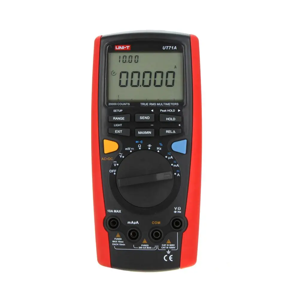 Цифровой мультиметр UNI T UT71A UT71B UT71C UT71D UT71E среднеквадратичный измеритель