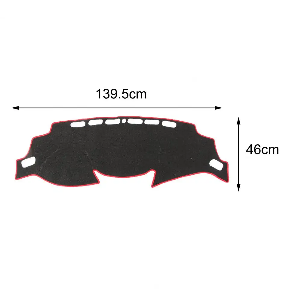 

LBWS-303 Dashboard Cover Non-slip Anti-scratch Car Instrument Panel Sunshield Pad for X-TRAIL 2014-2016 Accessories