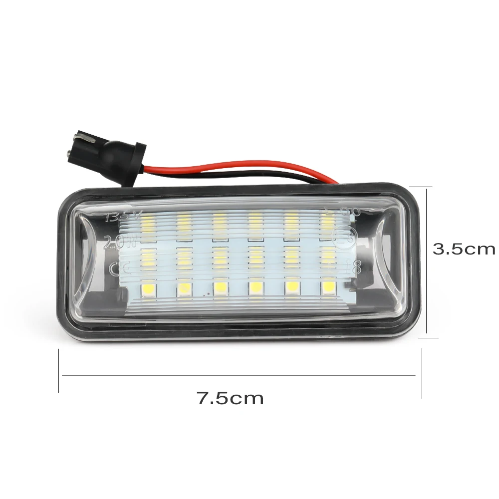 2 шт. Led автомобиль CanBus без ошибок номерной знак свет для Subaru Forester XV Импреза, Легаси BRZ WRX/WRX STI Wagon номер лампы