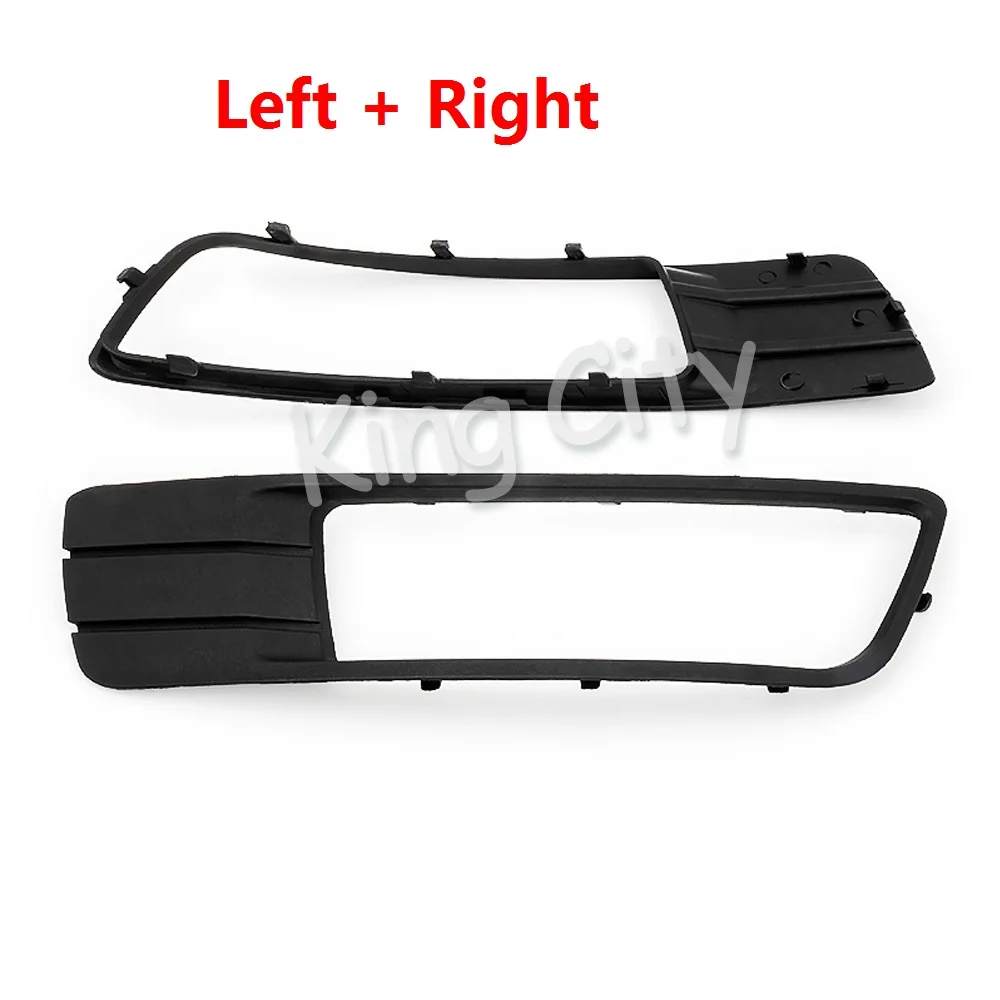 CAPQX для Geely Emgrand 7 EC7 EC718 715 09-12 передний бампер противотуманный светильник противотуманный фонарь ходовой светильник DRL для вождения противотуманный светильник крышка рамы - Цвет: 2pcs left and right