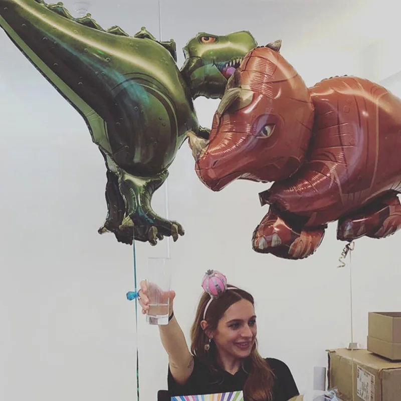 1 шт. тираннозавр рапторы трицератопс динозавр Юрского периода большие воздушные