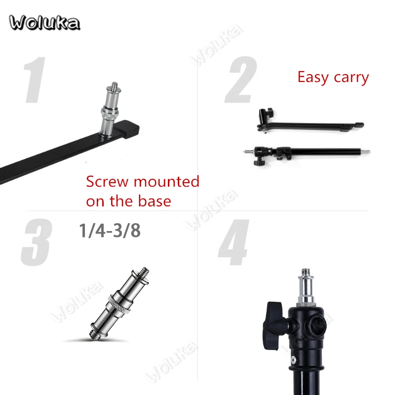 Кронштейн для напольного светильника стойка вспышки Speedlite съемный Штатив