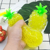 creative decompression pineapple vent ball funny adults children anti anxiety stress relief squeeze frog ball toy