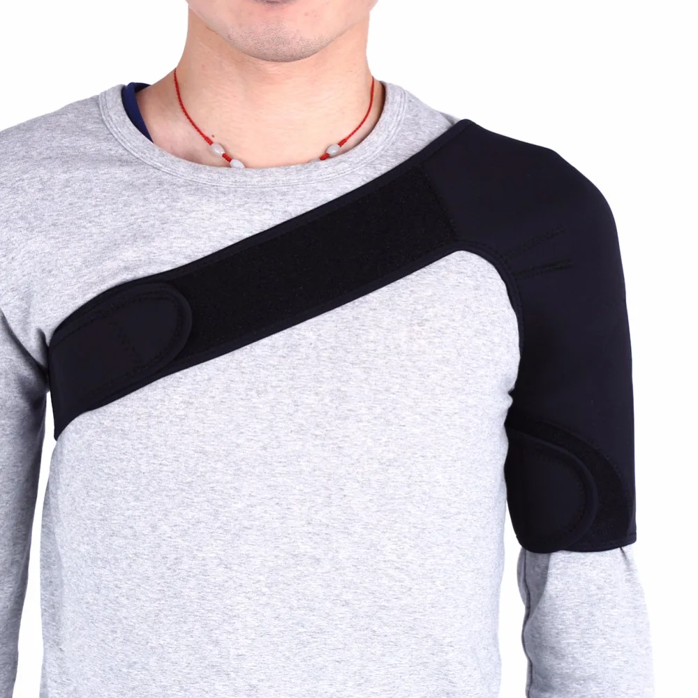 

Shoulder Bandage Support Braces Adjustable Shoulder Guard Strap Wrap Belt Joint Pain Fractures Back Corrector Shoulder Supports