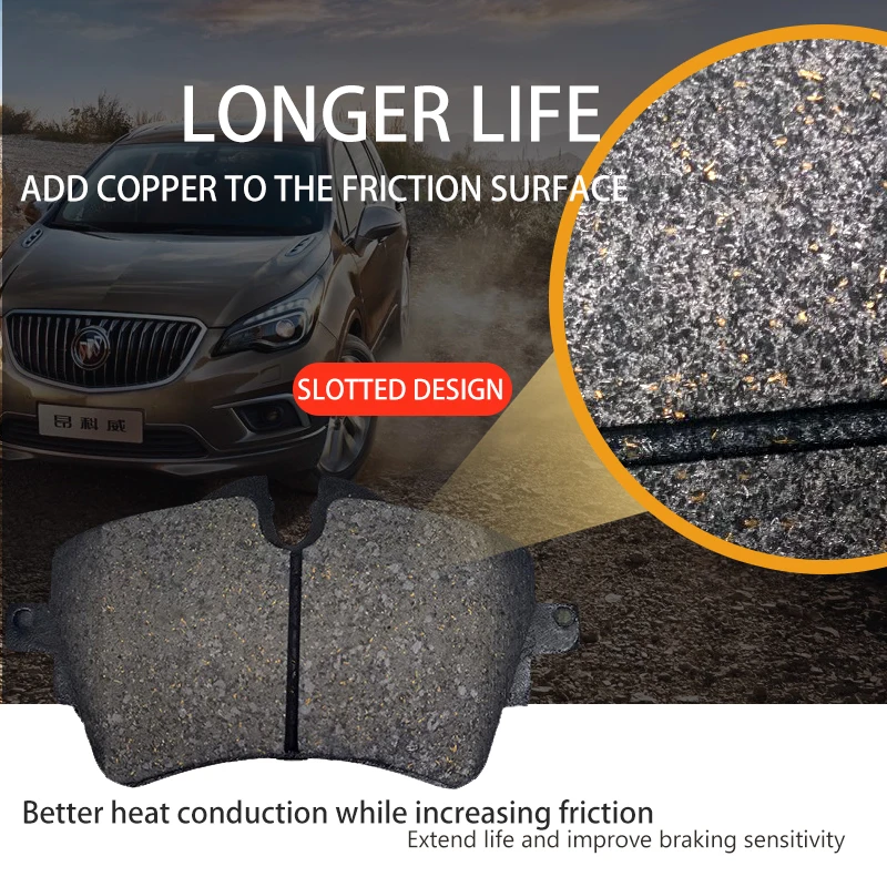 Керамическая Автомобильная тормозная колодка на платформе BYD TANG VOLKSWAGEN AMAROK