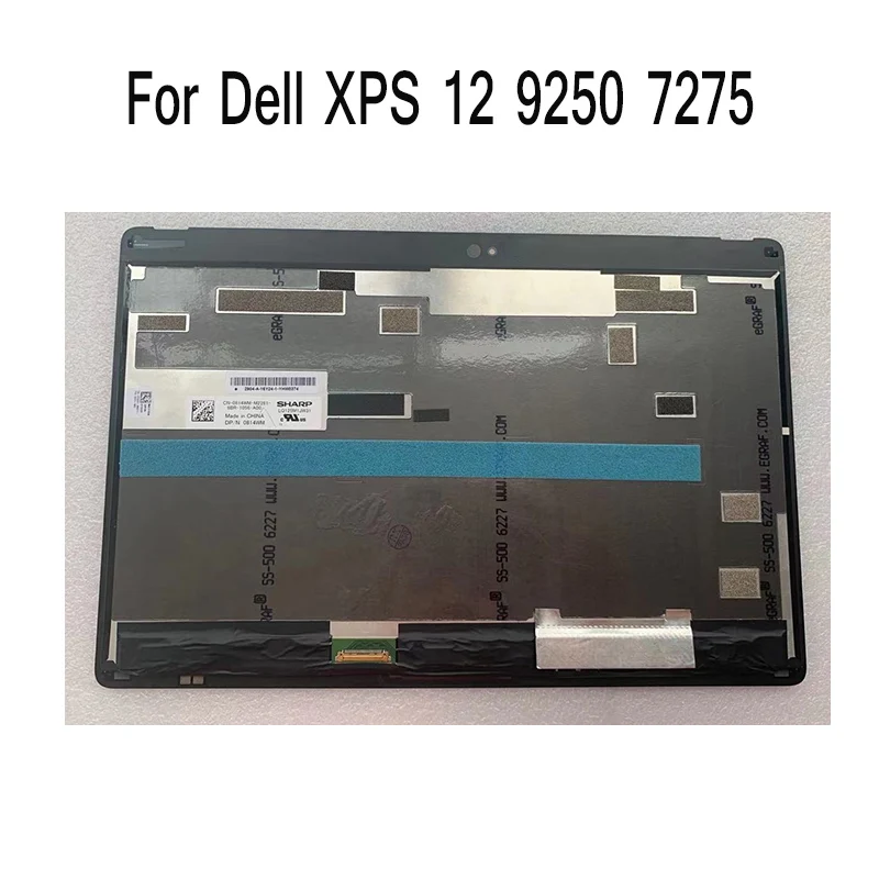 ЖК-дисплей с сенсорным экраном и рамкой для Dell XPS 12 9250 7275 Latitude Tablet FHD 1920X1080 |