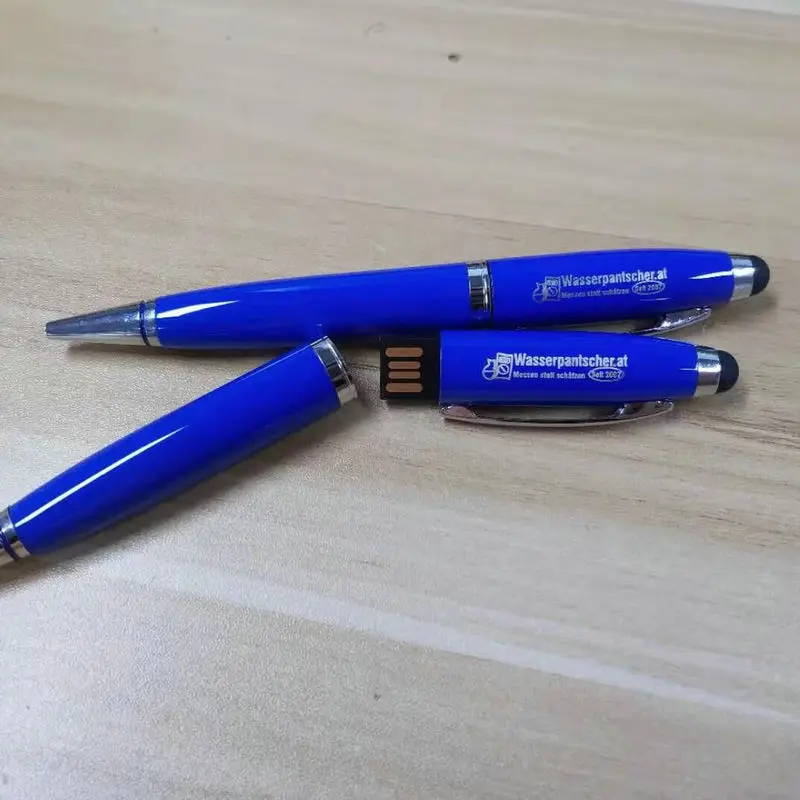 Металлическая шариковая ручка USB флеш-накопитель 4 ГБ 8 16 32 64 флэш-память 2 0 внешнее