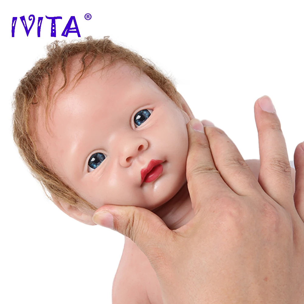 Реалистичные силиконовые куклы Новорожденные IVITA WG1523RH 48 см 3 8 кг реалистичные