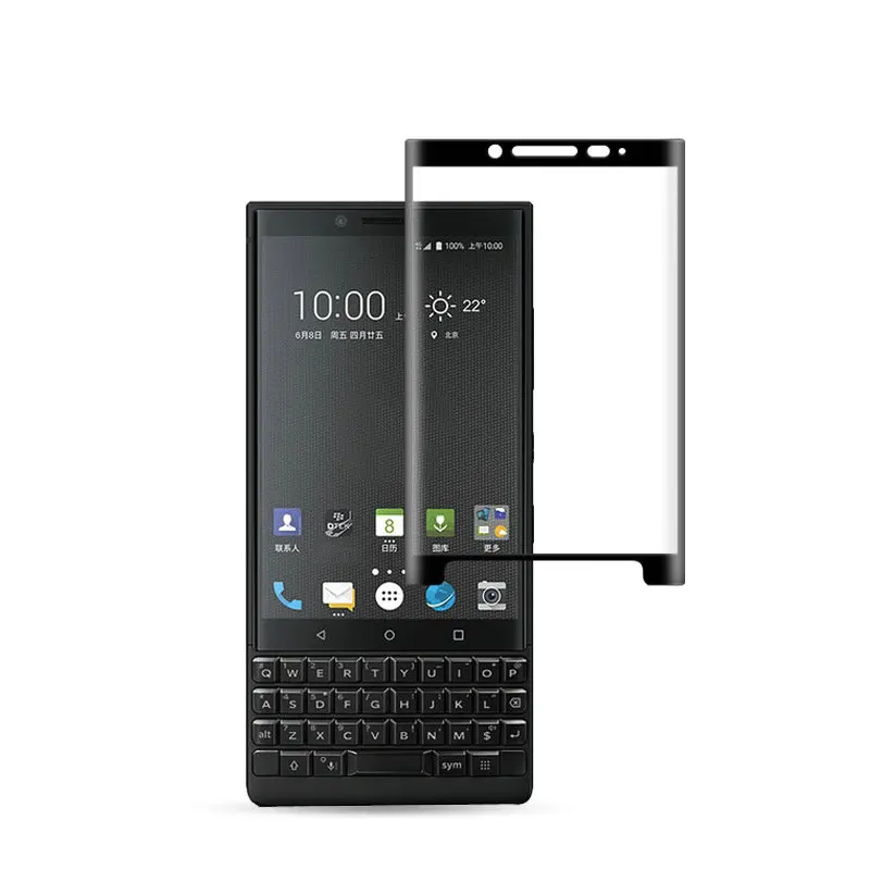 Для BlackBerry KEY2 KEY 2 3D полное покрытие закаленное стекло Защита экрана для KEYtwo Two tAthena