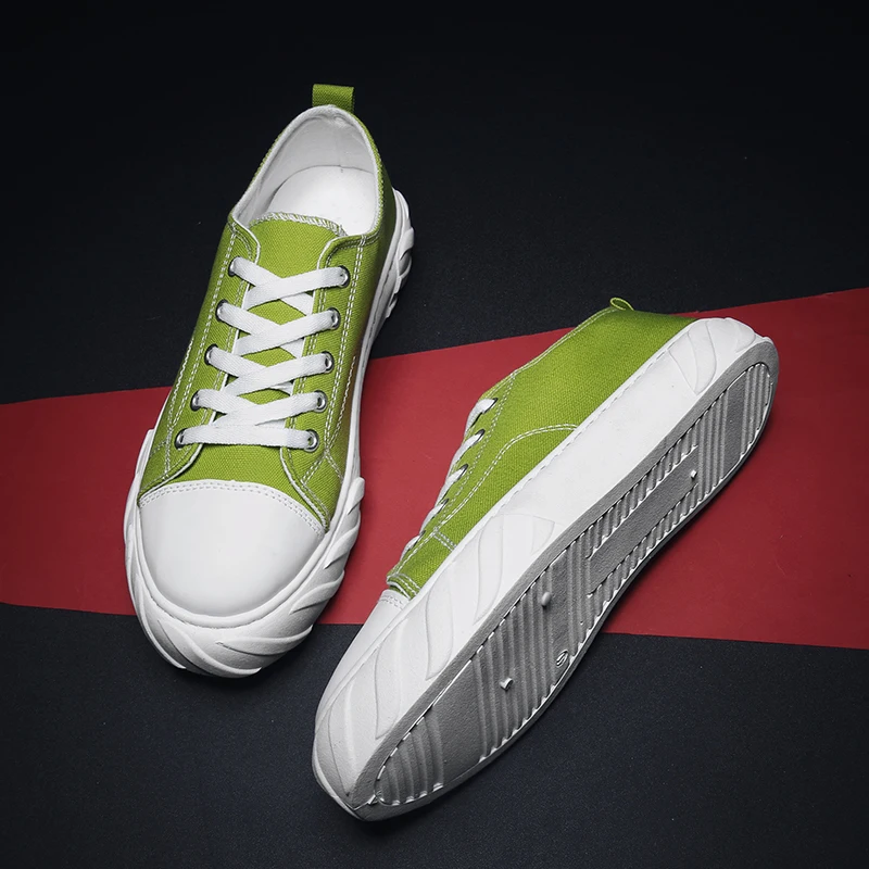 2019 мужская повседневная обувь парусиновая модная на плоской подошве брендовая