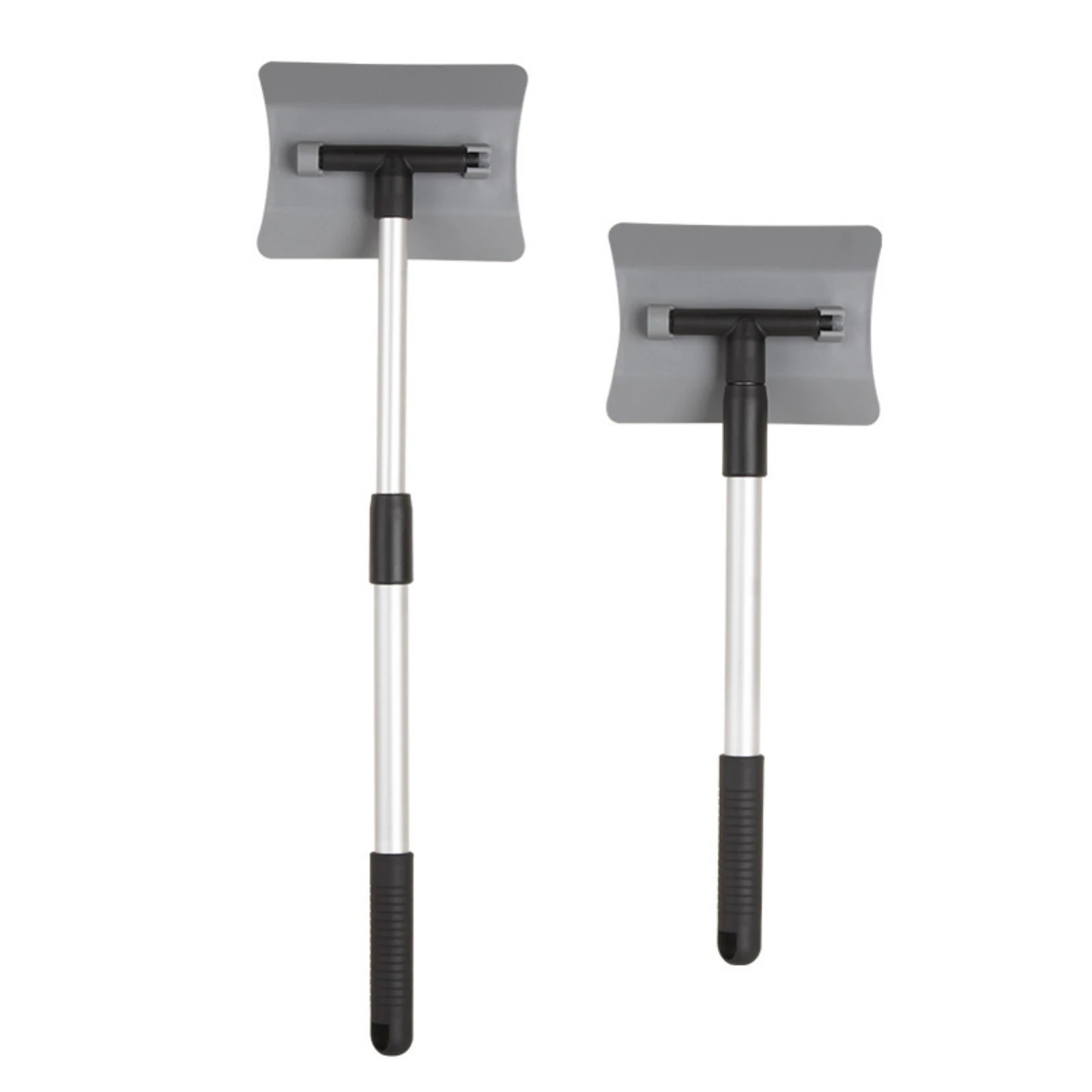 

Aluminum Telescopic Alloy Snow Shovel Ice Scraper Snow Brush Water Remover Windshield Cleaner Winter Tool
